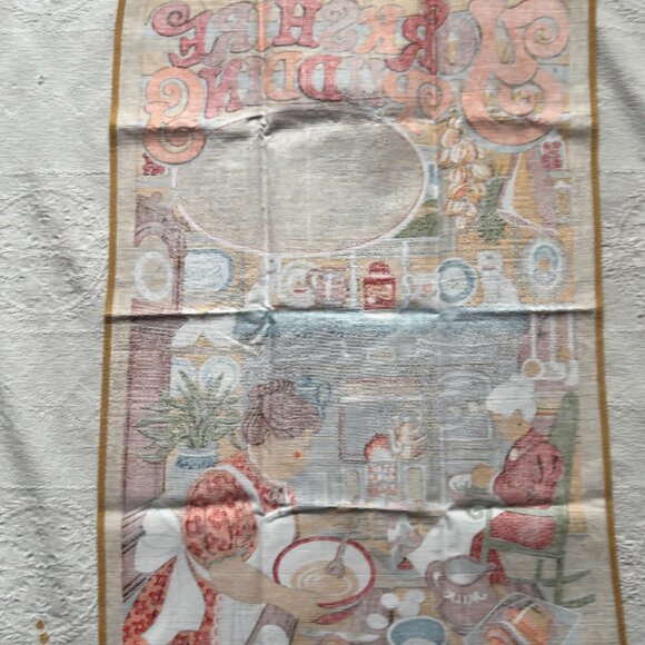 Yorkshire Pudding Souvenir Cotton Kitchen Towel Wall Hanging - Picture 7 of 11